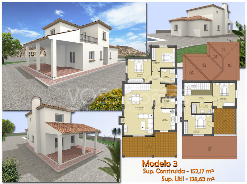 VH1544: Villa Andrea III, Villa - Off Plan for Sale in Huércal-Overa, Almería